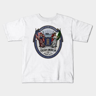 Italian American Coat of Arms Kids T-Shirt